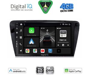 DIGITAL IQ BXF 16597_CPAA (10inc) MULTIMEDIA TABLET for SKODA OCTAVIA 7 mod. 2013-2021