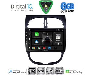 DIGITAL IQ BXF 17506_CPAA (9inc) MULTIMEDIA TABLET for PEUGEOT 206 mod. 1998-2006
