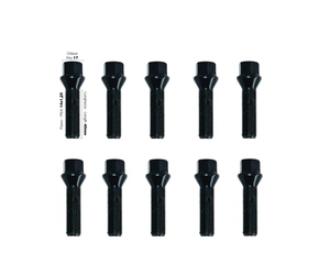 ΜΠΟΥΛΟΝΙΑ ΚΩΝΙΚΑ 14x1,25 45mm (17) ΜΑΥΡΑ SIMONI RACING - 10 TEM.