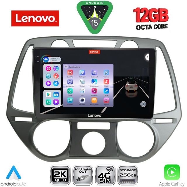 LENOVO SSZ 12228_CPA A/C (9inc) MULTIMEDIA TABLET for HYUNDAI i20 mod. 2008-2012