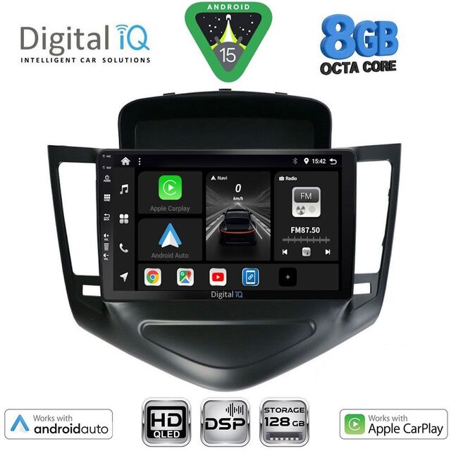DIGITAL IQ BXF 18076A_CPAA (9inc) MULTIMEDIA TABLET for CHEVROLET CRUZE mod. 2008-2012