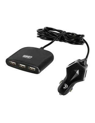 ΑΝΤΑΠΤΟΡΑΣ ΑΝΑΠΤΗΡΑ ME 5 USB 12/24V 11600mA 58W ΜΕ ΚΑΛΩΔΙΟ 180cm (FAST CHARGE)