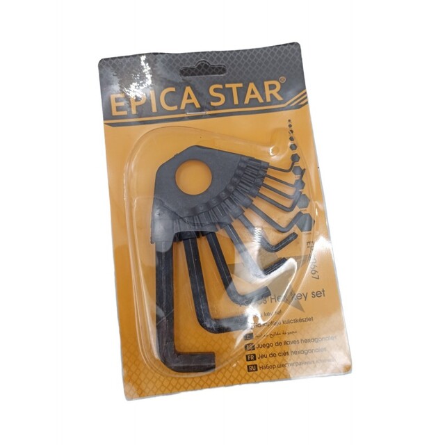 ΣΕΤ ΜΕ 10ΤΜΧ ΕΞΑΓΩΝΑ ΚΛΕΙΔΙΑ EPICA STAR EP-50667