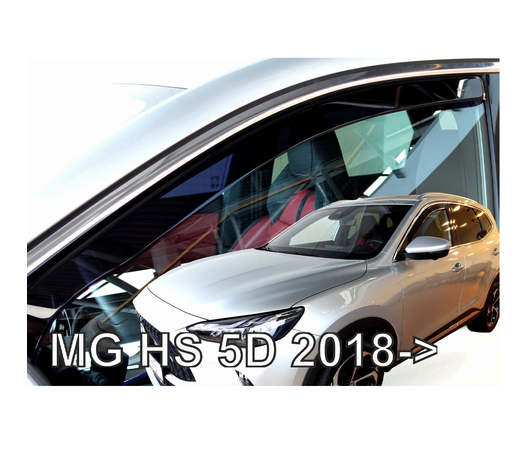 ΑΝΕΜΟΘΡΑΥΣΤΕΣ ΓΙΑ MG HS 5D 2018+ ΖΕΥΓΑΡΙ ΑΠΟ ΕΥΚΑΜΠΤΟ ΦΙΜΕ ΠΛΑΣΤΙΚΟ HEKO - 2 ΤΕΜ