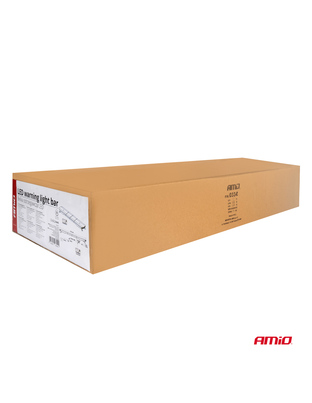 Amio - ΣΤΡΟΜΠΟ ΜΠΑΡΑ 12/24V 156xSMD LED 46'' 51 ΧΡΗΣΕΩΝ ΜΕ ΦΙΣ ΑΝΑΠΤΗΡΑ ΒΙΔΩΤΗ 1168x280X82mm​ - 1 TEM. (03344/AM)
