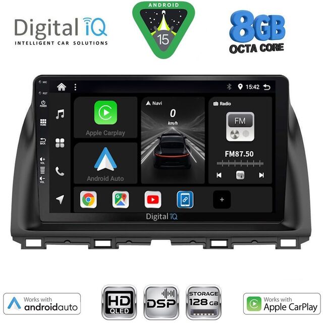 DIGITAL IQ BXF 7380_CPAA (10inc) MULTIMEDIA TABLET for MAZDA  CX5 mod. 2013-2017