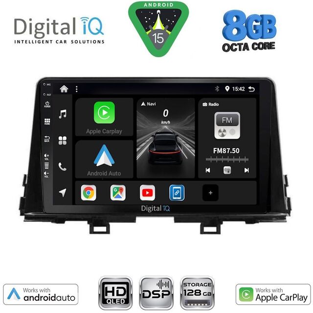 DIGITAL IQ BXF 7310_CPAA (9inc) MULTIMEDIA TABLET for KIA PICANTO mod. 2021-2026