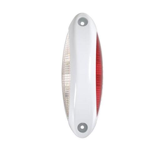 ΦΩΤΑ ΟΓΚΟΥ ΦΟΡΤΗΓΟΥ 12/24V 4SMD LED 1ΤΕΜ. ΛΕΥΚΟ-ΚΟΚΚΙΝΟ ΣΕ ΛΕΥΚΟ ΠΛΑΙΣΙΟ