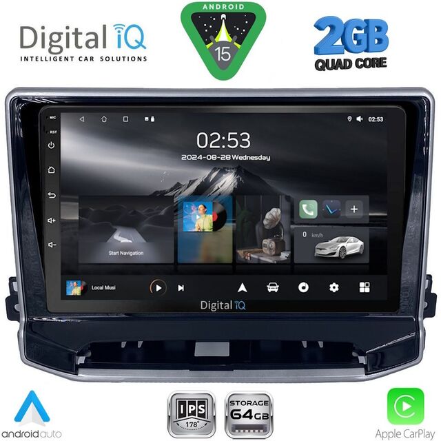 DIGITAL IQ RSD 1279_CPA (10inc) MULTIMEDIA TABLET for JEEP COMPASS mod. 2022-2026