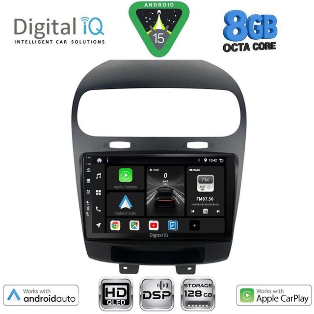DIGITAL IQ BXF 18144_CPAA (9inc) MULTIMEDIA TABLET for FIAT FREEMONT mod. 2008-2020