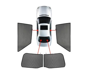 CarShades - ΚΟΥΡΤΙΝΑΚΙΑ  CAR SHADES ΓΙΑ TOYOTA C-HR 5D 2017+ - 4 ΤΕΜ. (PVC.TOY-CHR-5-A)
