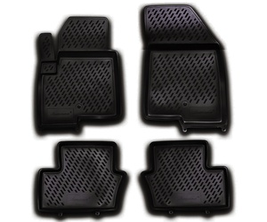 ΠΑΤΑΚΙΑ ΣΕ ΣΚΑΦΗ TPE ΛΑΣΤΙΧΟ ΓΙΑ JEEP COMPASS 5D 2011-2016  ΣΕ ΜΑΥΡΟ ΧΡΩΜΑ NOVLINE - 4 ΤΕΜ.
