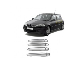 ΧΕΡΟΥΛΙΑ ΠΟΡΤΑΣ ΓΙΑ RENAULT GRAND SCENIC 3 2010+  ΧΡΩΜΙΟ ΜΕΤΑΛΛΙΚΑ 4ΤΕΜ.