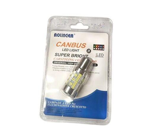 LED CANBUS ΛΑΜΠΑ 12V ΜΟΝΟΠΟΛΙΚΗ RLG-YH010W