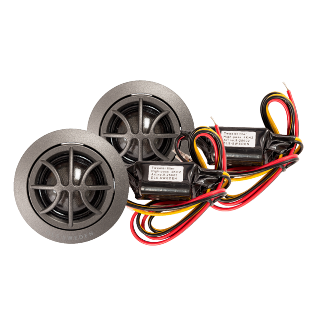 RC25 Tweeter αυτοκινήτου 1" (25mm) 80W DLS Reference Ζεύγος