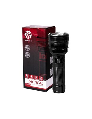 ΦΑΚΟΣ ΧΕΙΡΟΣ 1x15W 413lm IP65 183mm Φ62mm 6000mAh Li-ion TACTICAL LASER FLASHLIGH M-TECH - 1 Τεμ.