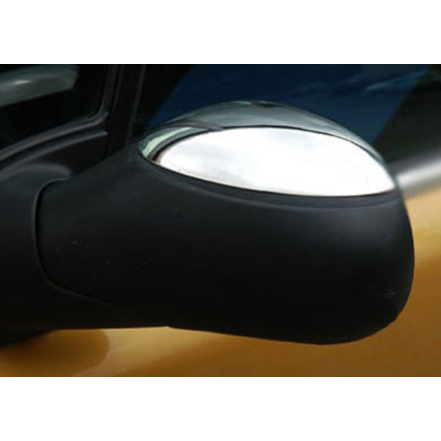 ΚΑΠΑΚΙΑ ΚΑΘΡΕΠΤΩΝ ΓΙΑ CITROEN C2 HB 3D 2003-2009 /C3/PEUGEOT 206/1007 ΧΡΩΜΙΟ 2 ΤΕΜ. ΜΕΤΑΛΛΙΚΑ