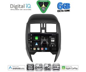 DIGITAL IQ BXF 17451_CPAA (SQUARE) (9inc) MULTIMEDIA TABLET for NISSAN MICRA mod. 2014-2017