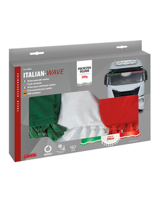ΚΟΥΡΤΙΝΑ ΝΤΑΛΙΚΑΣ ITALIAN WAVE ΣΗΜΑΙΑ ΙΤΑΛΙΑΣ 200cm LAMPA - 1 TEM