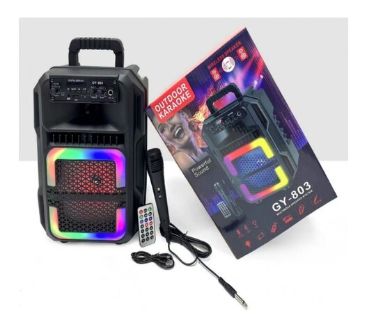 ΦΟΡΗΤΟ ΗΧΕΙΟ 8'' SUPER BASS GY-803