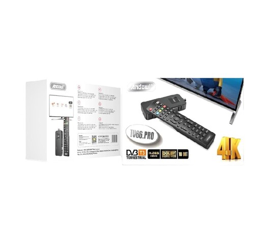 ANDOWL ΑΠΟΚΩΔΙΚΟΠΟΙΗΤΗΣ TV 66.PRO DVB T3 10BIT CY-26790
