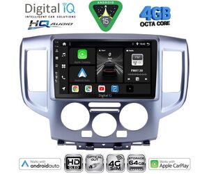 DIGITAL IQ BXK 19458SL_CPAA (9inc) MULTIMEDIA TABLET for NISSAN NV 200 mod. 2009-2020 (SILVER)