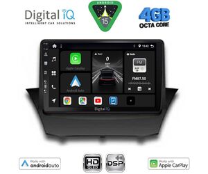 DIGITAL IQ BXF 16154A_CPAA (9inc) MULTIMEDIA TABLET for FORD FIESTA mod. 2008-2017