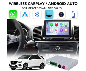 LENOVO LTP BZ2503F CPAA (WIRELESS CARPLAY / ANDROID AUTO BOX for MERCEDES mod. 2014-2018 with NTG 5.0/5.1 with 2 CAMERAS)