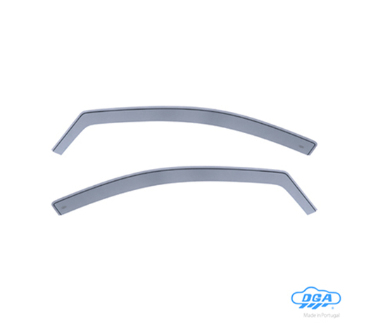 ΖΕΥΓΑΡΙ ΜΠΡΟΣΤΙΝΟΙ ΑΝΕΜΟΘΡΑΥΣΤΕΣ ΓΙΑ HONDA CIVIC 5D 2012-2017 / CIVIC TOURER 5D 2014-2017 ΑΠΟ ΕΥΚΑΜΠΤΟ ΧΥΤΟ ΑΚΡΥΛΙΚΟ ΓΥΑΛΙ (CAST ACRYLIC GLASS) DGA - 2 ΤΕΜ