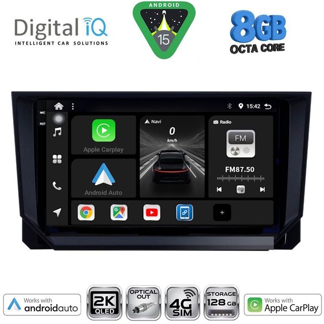 DIGITAL IQ BXK 20573_CPAA (9inc) MULTIMEDIA TABLET for SEAT ARONA - IBIZA mod. 2018-2026