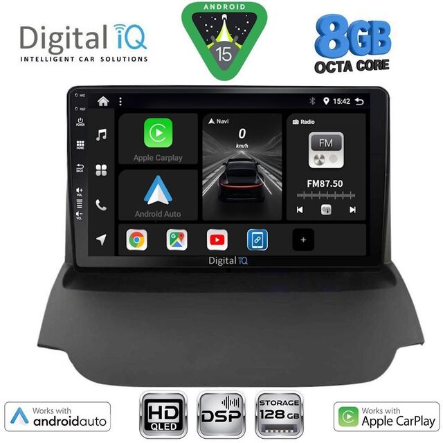 DIGITAL IQ BXF 18151A_CPAA (9inc) MULTIMEDIA TABLET for FORD ECOSPORT  mod. 2012-2018