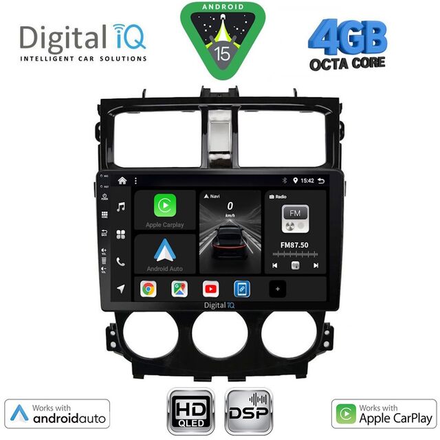 DIGITAL IQ BXF 16435_CPAA (9inc) MULTIMEDIA TABLET for MITSUBISHI COLT mod. 2013-2023