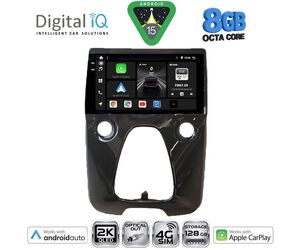 DIGITAL IQ BXK 20708_CPAA A/C (10inc) MULTIMEDIA TABLET for CITROEN C1-PEUGEOT 108-TOYOTA AYGO mod. 2014-2022