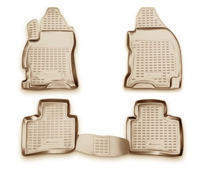 ΠΑΤΑΚΙΑ ΣΕ ΣΚΑΦΗ TPE ΛΑΣΤΙΧΟ ΓΙΑ FORD MONDEO 2000-2007  ΣΕ ΜΠΕΖ ΧΡΩΜΑ NOVLINE - 4 ΤΕΜ.