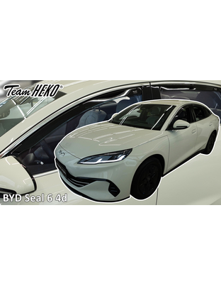 Heko – Ανεμοθραύστες Παραθύρων για BYD Seal 6 Sedan 4πορτο 2024 > (Εμπρός & Πίσω) – 4 Τεμ. (ANEM.SET11318)