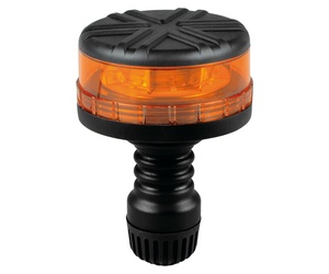 ΦΑΡΟΣ ΠΕΡΙΣΤΡΕΦΟΜΕΝΟΣ 8LED RL-15 9-32V 3 ΛΕΙΤΟΥΡΓΙΩΝ ΒΙΔΩΤΟΣ ΕΛΑΣΤΙΚΟΣ ΠΟΡΤΟΚΑΛΙ 145x105mm