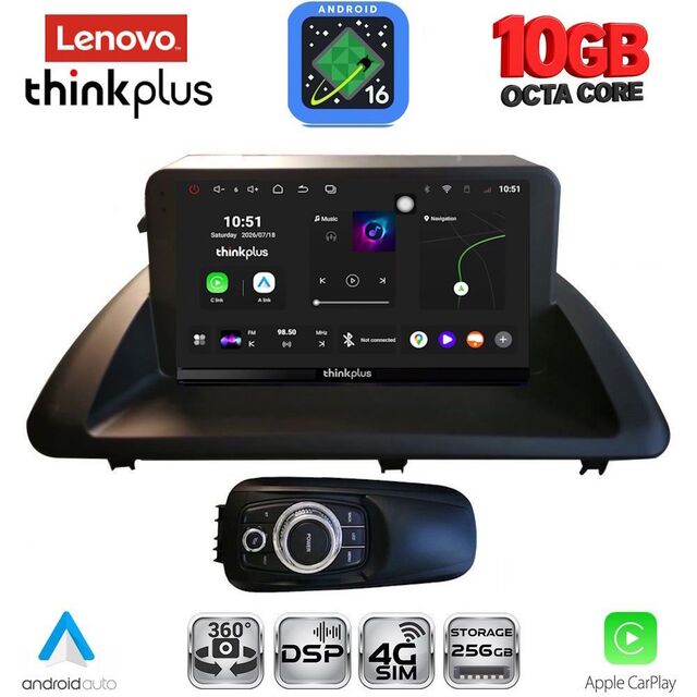 LENOVO LTM 11340_CPA (9inc) MULTIMEDIA TABLET for LEXUS CT 200 mod. 2011-2020