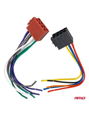 Amio - Φίσσα ISO Θηλυκή 12V έως 5A – CCA, Για Ηλεκτρικές & Φωτιστικές Εγκαταστάσεις Οχημάτων - 1 τεμ. (04444/AM)