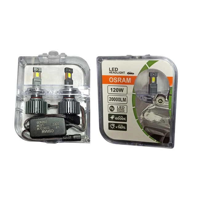 Led Λάμπες H7 6000k 20000Lm - Osram