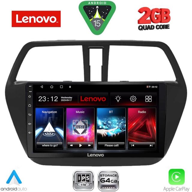 LENOVO LVD 2689_CPA (9inc) MULTIMEDIA TABLET for SUZUKI SX4 S-CROSS mod. 2014-2021