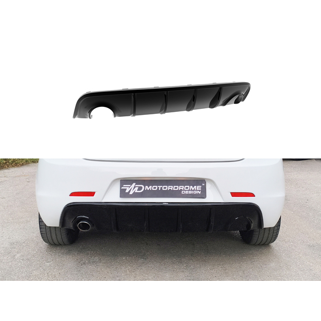 Motordrome - Πίσω Διαχύτης για Alfa Romeo Giulietta (Μονή Εξάτμιση) - 1 Τεμ.  (K166-002)