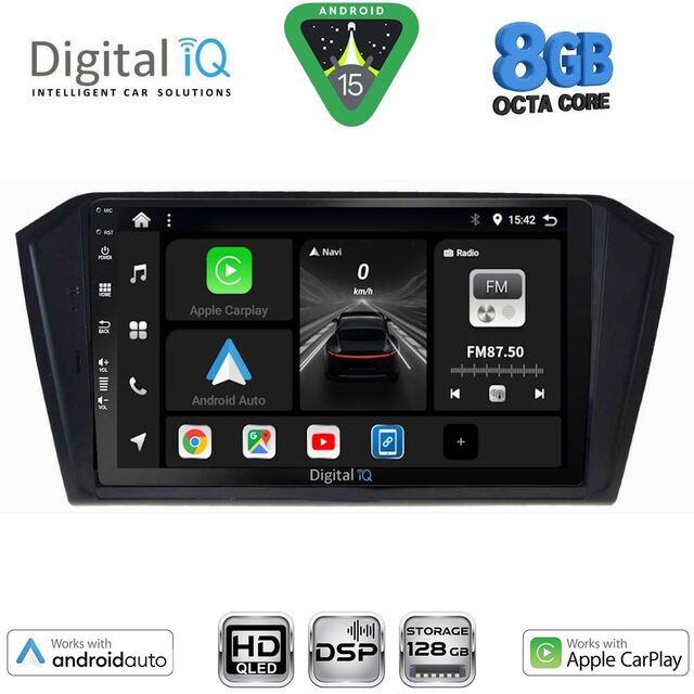 DIGITAL IQ BXF 18750_CPAA (10inc) MULTIMEDIA TABLET for VW PASSAT mod. 2016-2023