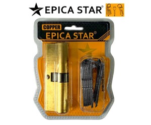 EPICA STAR ΚΥΛΙΝΔΡΟΣ ΚΛΕΙΔΑΡΙΑΣ ΑΣΦΑΛΕΙΑΣ 80mm ΜΕ 8 ΚΛΕΙΔΙΑ EP-30831