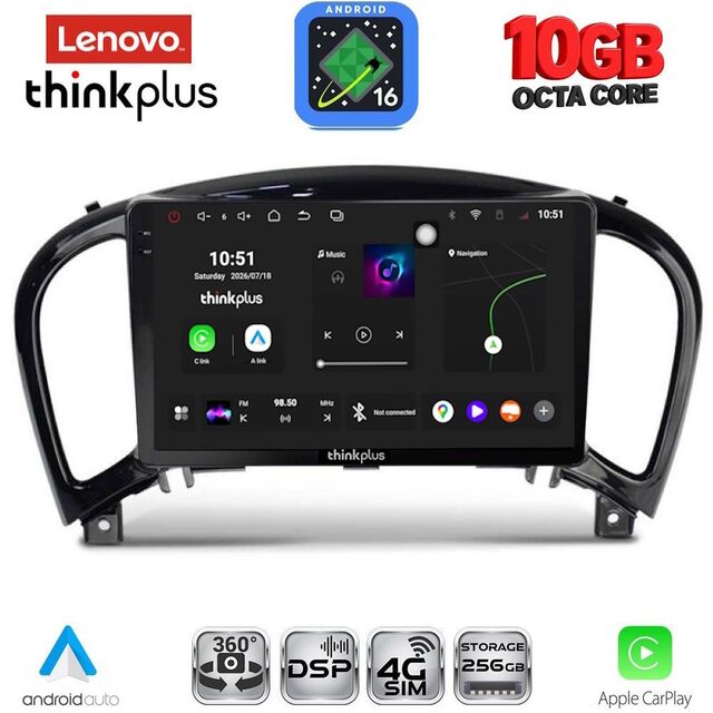 LENOVO LTM 11452_CPA (9inc) MULTIMEDIA TABLET for NISSAN JUKE mod. 2009-2020