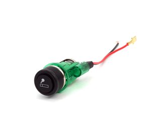 Amio - Κιτ αναπτήρα 12V Euro-Style με καλώδιο και ενσωματωμένο φωτισμό, περιλαμβάνει αρσενική και θηλυκή υποδοχή, ανθεκτική κατασκευή για ασφαλή τροφοδοσία ηλεκτρικών συσκευών σε αυτοκίνητα και τροχόσπιτα - 1 τεμ. (01260/AM)