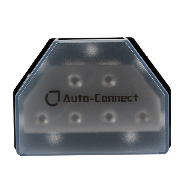 Distribution block 4x50mm² & 2x50mm² (0GA) stainless steel, nickle plated Auto-Connect 720DB24L1