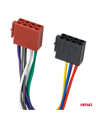 Amio - Φίσσα ISO Θηλυκή 12V έως 5A – CCA, Για Ηλεκτρικές & Φωτιστικές Εγκαταστάσεις Οχημάτων - 1 τεμ. (04444/AM)