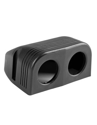 Amio - ΒΑΣΗ ΔΙΠΛΗ ΓΙΑ ΠΡΙΖΕΣ MOD-16 5x5x3cm ΔΙΑΜΕΤΡΟΣ ΤΡΥΠΑΣ: 3cm (02866/AM)
