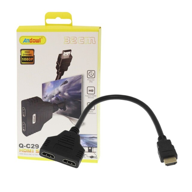 ΑΝΤΑΠΤΟΡΑΣ HDMI ANDOWL Q-C29