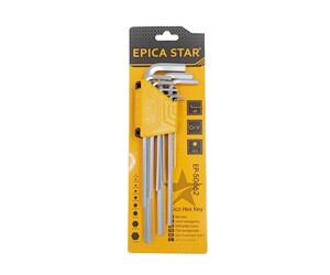 ΚΛΕΙΔΙΑ ALLEN ΣΕ ΣΧΗΜΑ-L ΣΕΤ 9ΤΜΧ EPICA STAR EP-50662